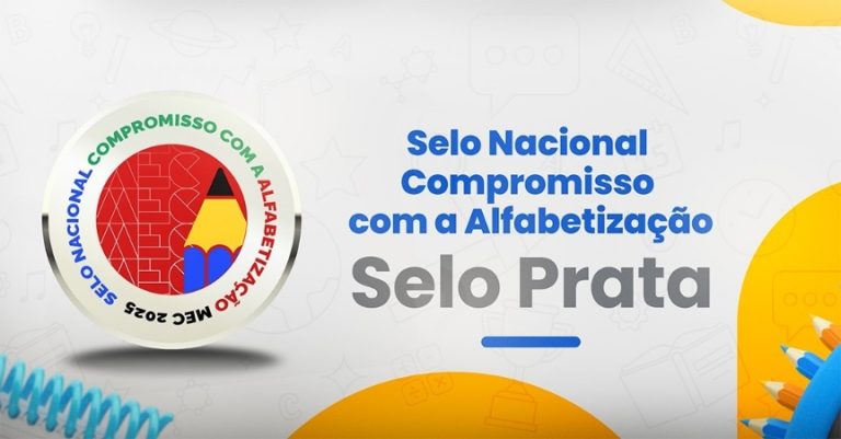 Teixeira é premiada com Selo Nacional Prata por excelência na alfabetização de crianças
