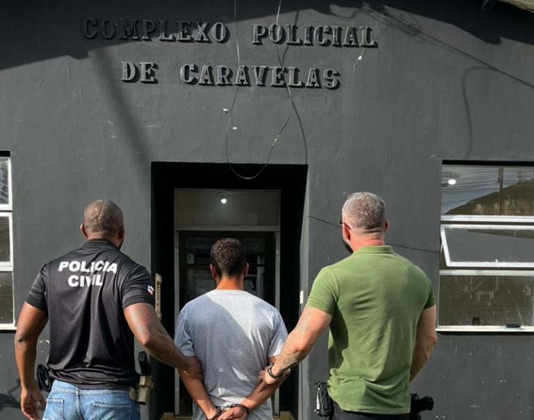 ‘‘Agressor’ é detido em flagrante por violência contra cônjuge em Caravelas’